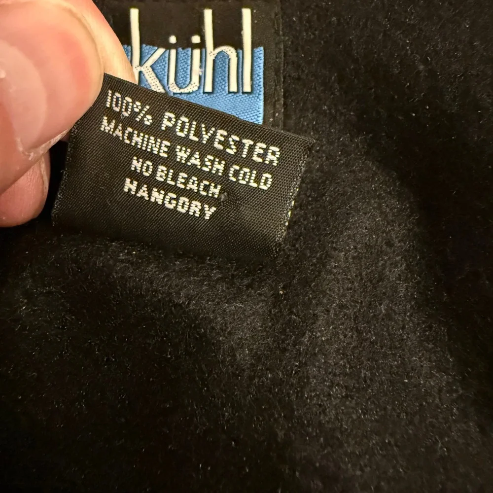 Vintage Kuhl Alpenwurx Fleece Jacket Mens XL Made In Canada Alfwear Black